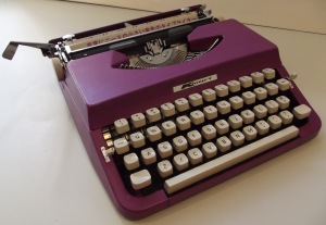 Must try not to do too much typing and, yes, I do remember using one like this!  (Photo by Robert Messenger)